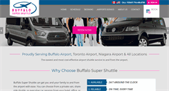Desktop Screenshot of buffalosupershuttle.com